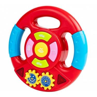 Imagem de Brinquedo Infantil Simulador Volante Musical Divertido Com Luz e Sons Brinquedo Musical