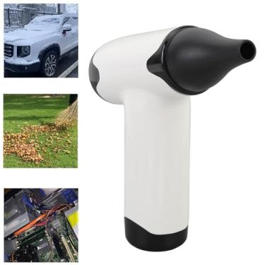 Imagem de Espanador de Ar Elétrico, Soprador Seco a Jato Portátil, 4 Configurações de Engrenagem, Espanador de Ar Sem Fio Portátil para Pêlos de Animais de Estimação, Acampamento