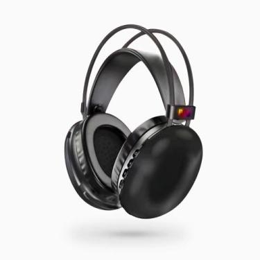 Imagem de Fone De Ouvido Sem Fio Bluetooth V5.3 Com LED (Preto) - Disco Pulse, P