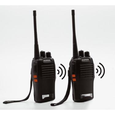 Imagem de Kit com 2 Walkie Talkie Baofeng BF777S c/ Lanterna 16 canais