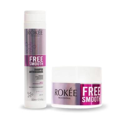 Imagem de Kit Shampoo Antirresíduos 300ml + Botox 300g Free Smooth