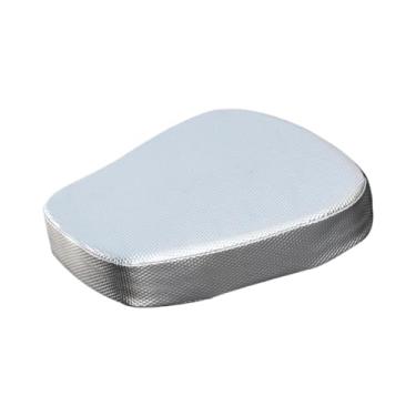 Imagem de kowaku Almofada para patinetes elétricos, almofada de absorção de choque, antiderrapante, confortável e elevada, Prata, 34x34.5x5cm