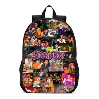 Imagem de Mochila Escolar Infanto Juvenil  Desenho Animado Scooby Doo Novidade -