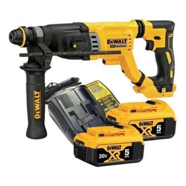 Imagem de Martelete Perf Rompedor Dewalt 2 Baterias 20v 5ah Dch263 Biv