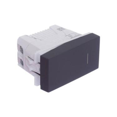 Imagem de Módulo Interruptor Paralelo 10A Preto Orion Schneider, Grafite