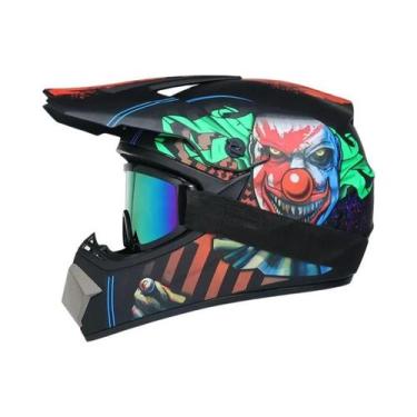 Imagem de Capacete Infantil Off-Road para Motocross, Cross Bike e Downhill (DH),