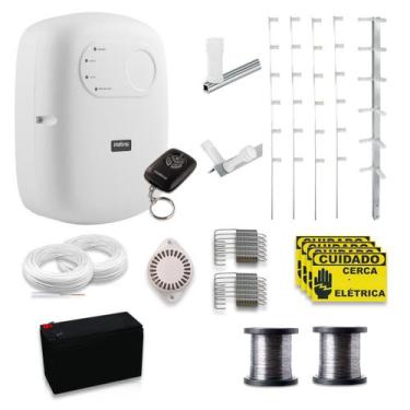 Imagem de Kit Cerca Elétrica Intelbras Haste Estrela 6 Isoladores 70 Metros
