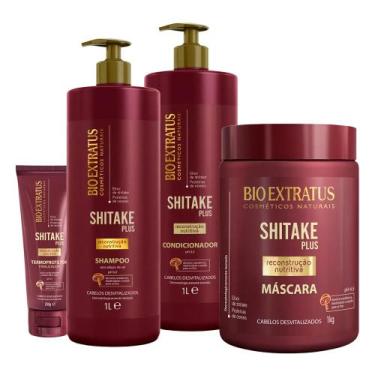 Imagem de Kit Bio Extratus Shitake Plus Reconstrução Nutritiva Shampoo Condicion