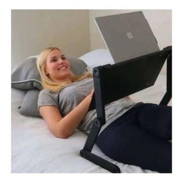 Imagem de Suporte Articulado  Para Notebook Com Mousepad Cooler T9 - oem