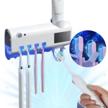 Imagem de Suporte Escova De Dente Esterilizador Led - Higiene Bucal