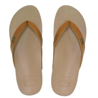 Imagem de Chinelo Reef Cushion Court Bege, 37, Bege