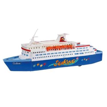 Imagem de Navio Transatlântico Coleção Máquinas Gulliver Embarcação Barco Cruzei