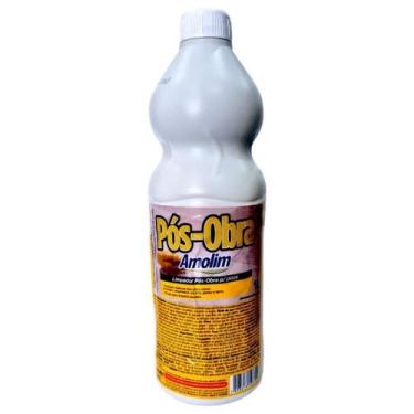 Imagem de Desincrustante Pós-Obra 1L Amolim - Remove Manchas, Ferrugem e Sujeira