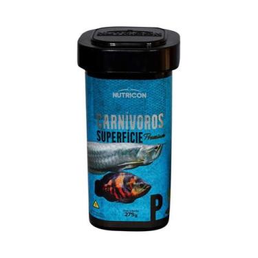 Imagem de Ração Nutricon Carnivoros Superfície para Peixes - 275g - Nutricon Pet
