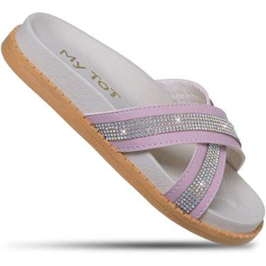 Imagem de Chinelo Feminino Sandalia Papete Infantil Juvenil e Adulto Confortável