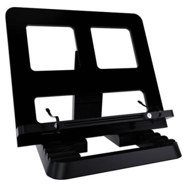 Imagem de Suporte de Livro Ergonômico Vazado Master com Prendedor - Cores - Marc
