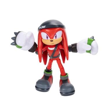 Imagem de Sonic Prime 5-inch Knuckles - New Yoke City Action Figure 13 points of Articulations. Ages 3+ (Officially licensed by Sega and Netflix)