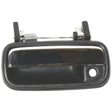 Imagem de Maçaneta externa para porta dianteira do lado do motorista de substituição original Toyota (número Partslink TO1310104)