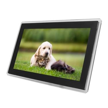 Imagem de Porta-retratos Digital, Porta-retratos Digital 15,6 Com Tela de Toque FHD 1920x1080 HD Disply, Armazenamento Integrado de 32 GB, Via APP Envie Fotos Diretamente do Seu Telefone