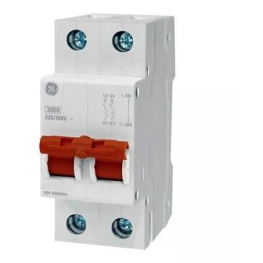 Imagem de Disjuntor Bipolar Din 2P 25A 220v Curva C 5Ka G32SLC25 GE - Abb