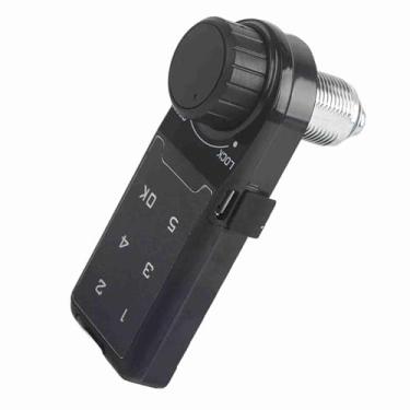 Imagem de Fechadura de Segurança Com Código, Fechadura Codificada Elétrica, Fechadura de Acesso Com Senha do Teclado Sensível Ao Toque, Armário Eletrônico Digital de Segurança (Tamanho de