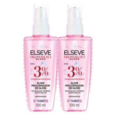 Imagem de Kit C2 Elixir Glycolic Elseve Cabelos Porosos - Loreal Paris