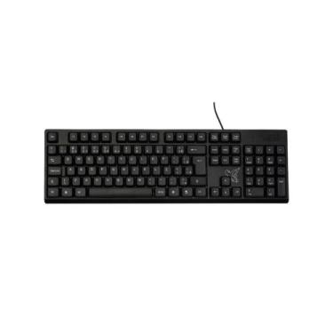 Imagem de Teclado Maxprint Office Universitário Com Fio Usb Abnt Preto