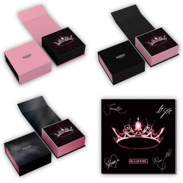 Imagem de Blackpink - boxset trio the album + art card autografado uk - misturap