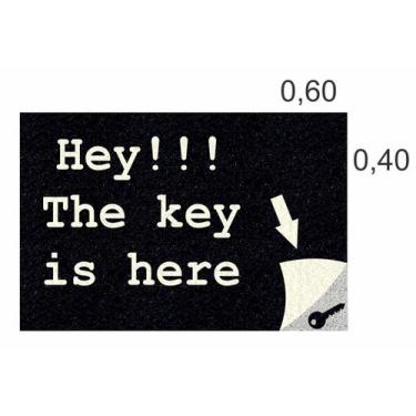 Imagem de Hey!! The Key is Here 60x40 cm - MH PERSONALIZADO