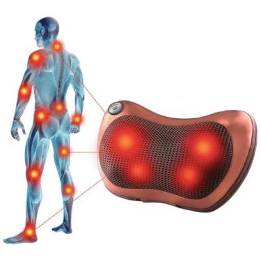 Imagem de Almofada Massageadora Shiatsu Car E Home Infravermelho - Bc Bora Coleg