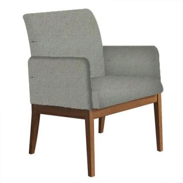 Imagem de Poltrona Cláudia Vários Tecidos em Linho - Volttoni, 290