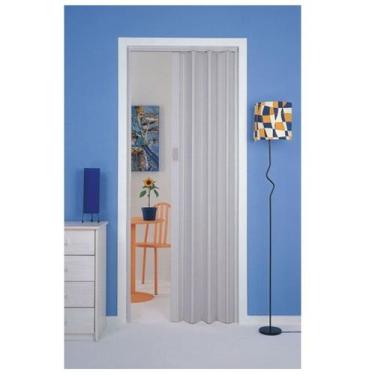 Imagem de Porta Sanfonada Plasbil Cinza 0,60cm x 210cm, Cinza 60cm
