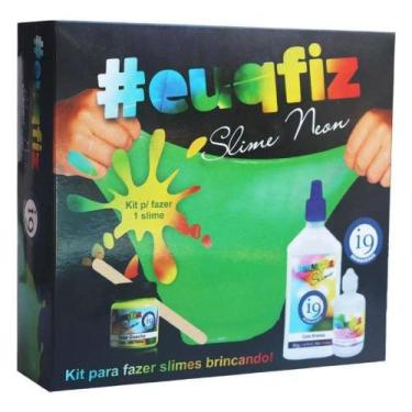 Imagem de EUQFIZ Slime Kit 1 Neon Slime - I9 Brinquedos