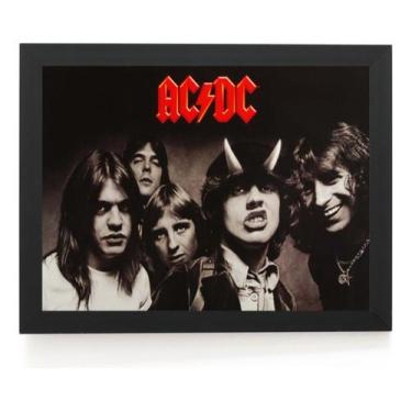 Imagem de Poster Com Moldura Ac/dc Highway To Hell Quadro - Fanarte