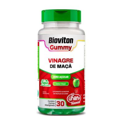 Imagem de Bioviton Gummy Vinagre de Maçã Unilife 30 Gomas