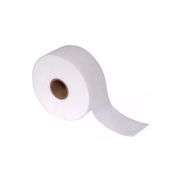 Imagem de 50 Metros de Entretela 200 G - Largura 10 Cm - Cor Branca - Ideal para Confecção de Cortinas