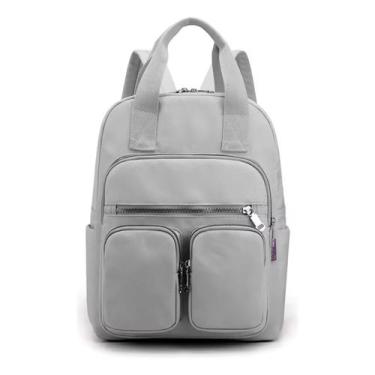 Imagem de Mochila Impermeavel Grande Faculdade Viagem Espaçosa 2025 - Alwy, Cinz