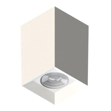 Imagem de Spot Plafon Sobrepor Tower Quadrado Recuado Mr16 Branco - Save Energy