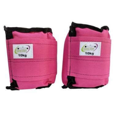 Imagem de Tornozeleira / Caneleira 10 KG Rosa - Exercise Sports