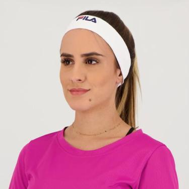 Imagem de Faixa de Cabeça Fila Tennis Team Branco, Único