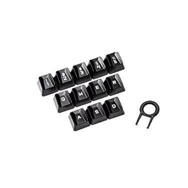 Imagem de Teclas retroiluminadas Romer-G para Logitech G910 G413 G512 G513 K840 GPRO G810 G413 G310 G613 Teclado mecânico 12 teclas - Preto