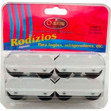 Imagem de Pe De Geladeira Overtime Chapa Pequeno Branco