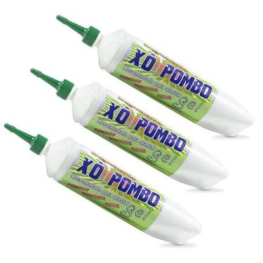 Imagem de Repelente Xô Pombo em Gel, Kit com 3 Unidades, 250g, para Pombos, Morcegos e Pardais