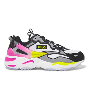 Imagem de Fila Tênis masculino Ray Tracer Apex, Branco/preto/amarelo de segurança, 9