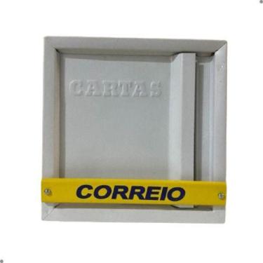 Imagem de Caixa Correspondência Correio Básica Grade Portão Vertical - HD INOX
