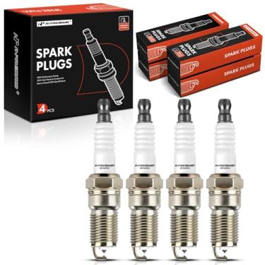 Imagem de A-Premium Velas de ignição Iridium Platinum compatíveis com Ford Focus 2003-2010, Escape 2005 e Mazda 3 2004-2005, 2.0L 2.3L, pacote com 4