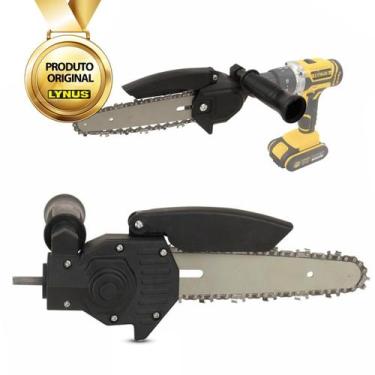 Imagem de Adaptador P/ Furadeira Lynus Afl-6 6pol Mini Motoserra Preto