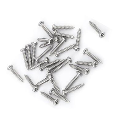 Imagem de M3 Aço Inoxidável SS304 Parafusos de Auto -tapping A Fixador de Madeira Acessória de Capa de Treliça Plana de Treliça para o Aparelho de Escritório Em Casa (Parafusos redondos de