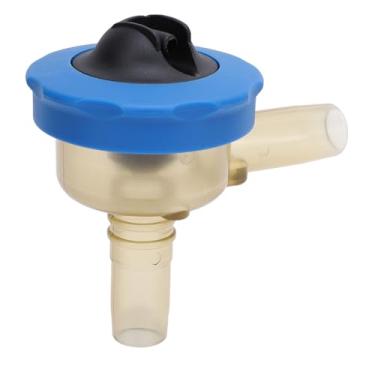 Imagem de Válvula globo a vácuo para máquina de ordenha de vaca, válvula de parada leve antirefluxo para máquina de ordenha de vaca para fazenda (azul)