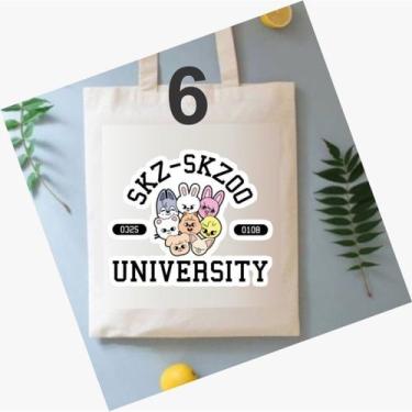 Imagem de Ecobag algodão cru stray kids - GENERICO, University
